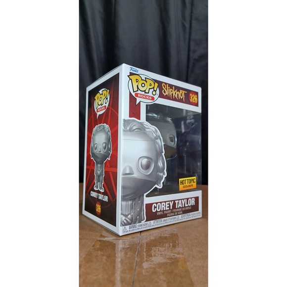 Funko Pop! Vinyl Figure Rocks Slipknot Corey Taylor (Platinum) 326 - Picture 3 of 9